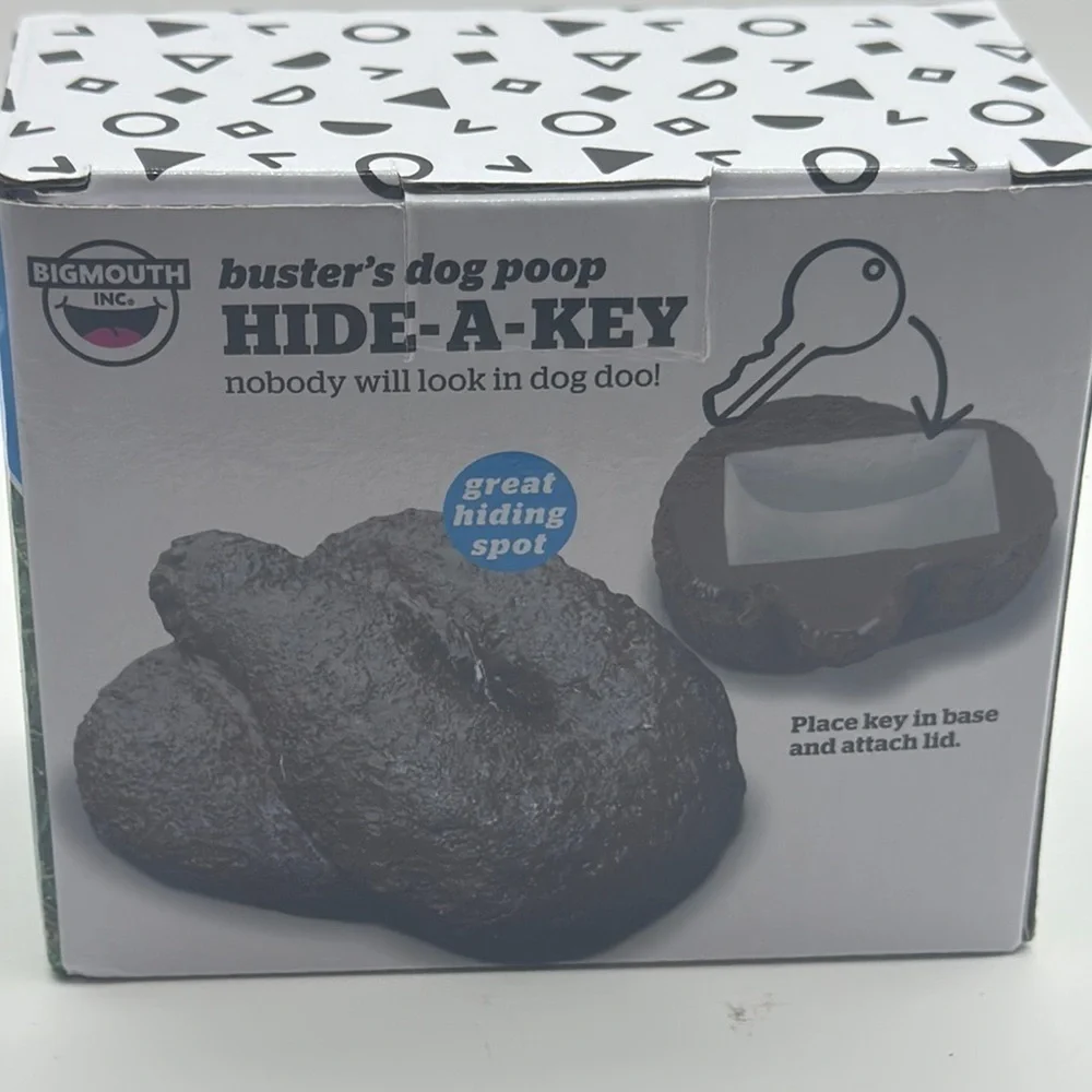 Buster's Dog Poop Hide-A-Key - Brown